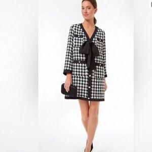 Tuckernuck -Tweed coco bow dress houndstooth dress